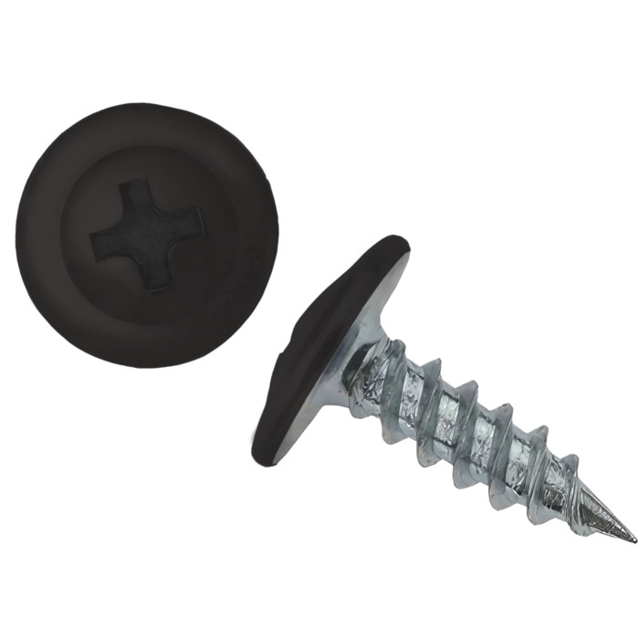 Саморез ПШ 4,2х16 (1000шт) шлиц PH2 RAL 8019